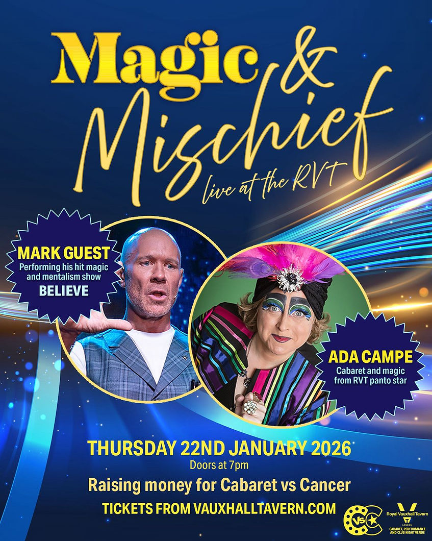 Magic & Mischief Live at RVT